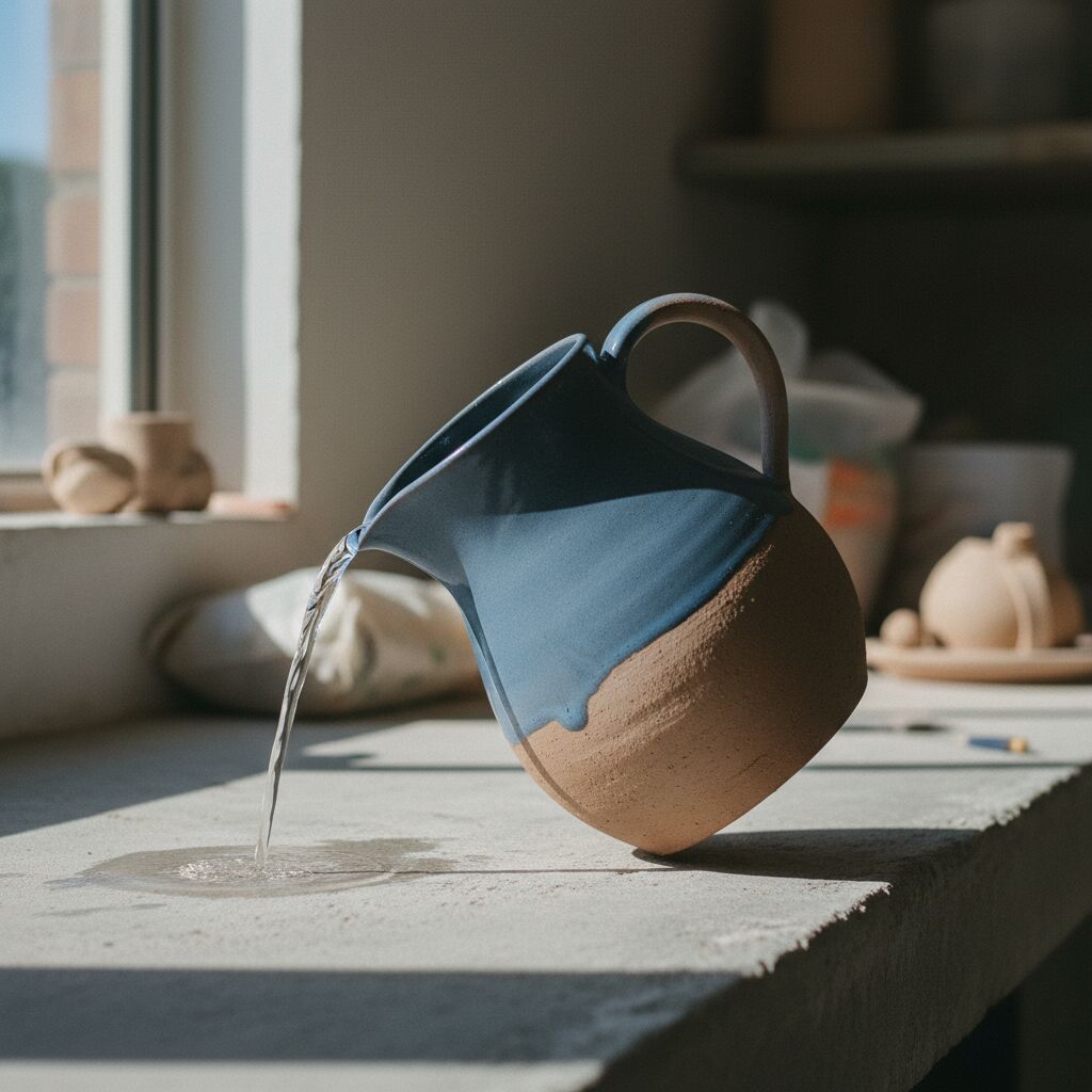 Glazed Water Jug